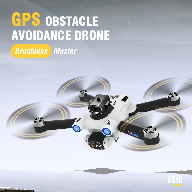 Drone S136 Pro Ultra RC con Do - Drone Gps Mount recensione e prezzo